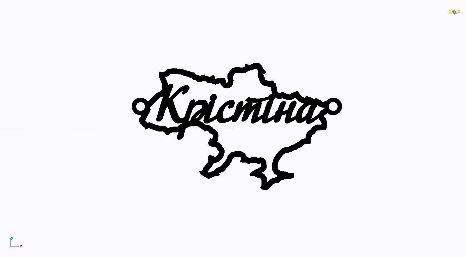Срібне патріотичне кольє з будь-яким ім'ям і родієвим покриттям 💙💛