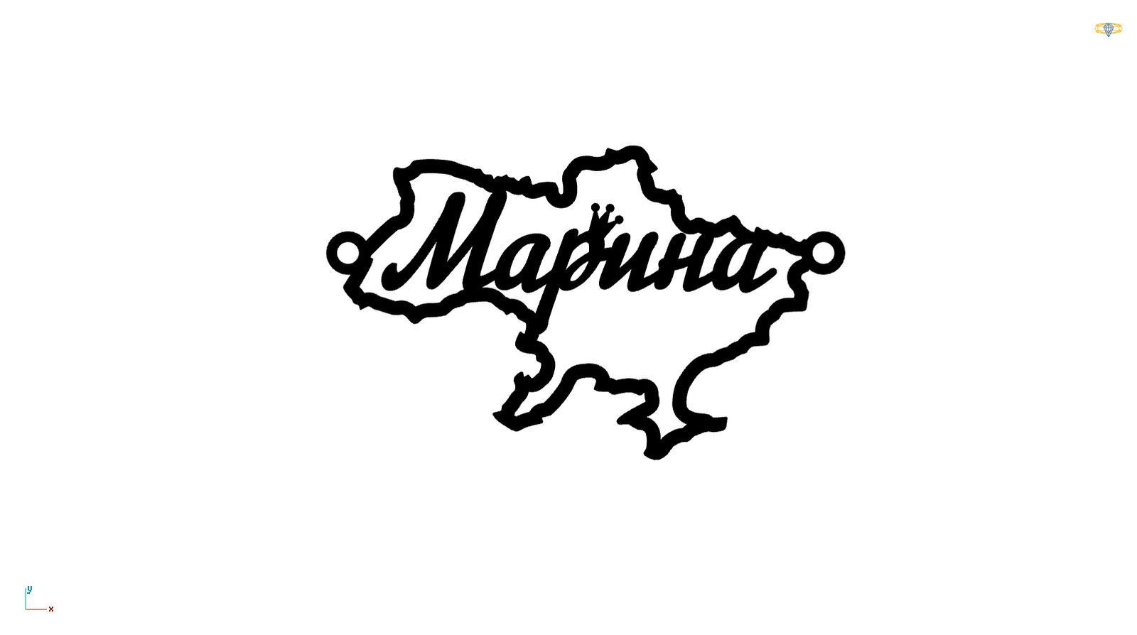 Срібне патріотичне кольє з будь-яким ім'ям і родієвим покриттям 💙💛