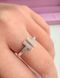 Срібна каблучка з родієвим покриттям Tiffany & Co