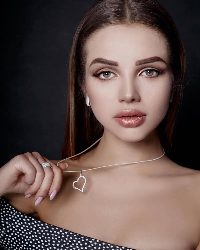Срібна підвіска Серце