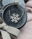 Срібне кольє Сніжинка з родієвим покриттям ❄️