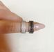 Срібна каблучка з родієвим покриттям