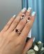 Срібний набір з золотими вставками Тефіда