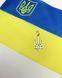 Срібна підвіска Тризуб